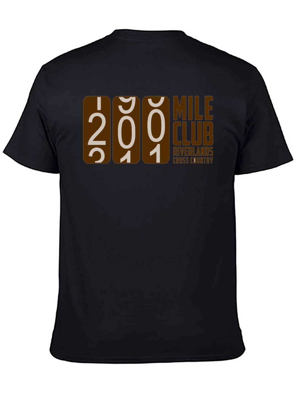 201 Mile Club Cross Country Black T-Shirt