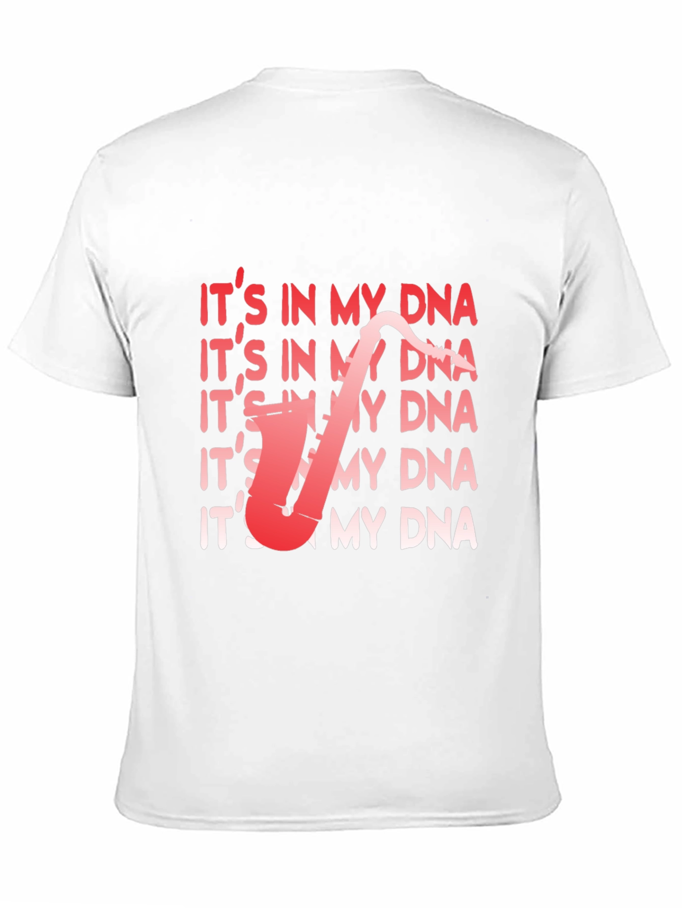 Its In My DNA Saxophone T-Shirt - Musician Tee