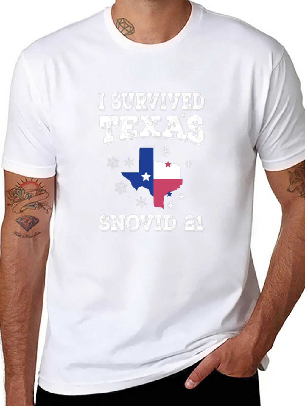 I Survived Texas Snovid 21 T-Shirt