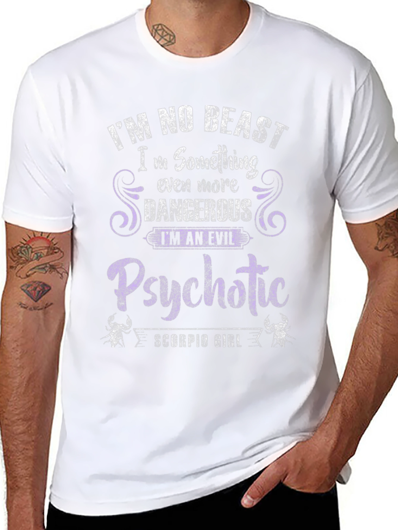 Psychotic Scorpio Girl T-Shirt