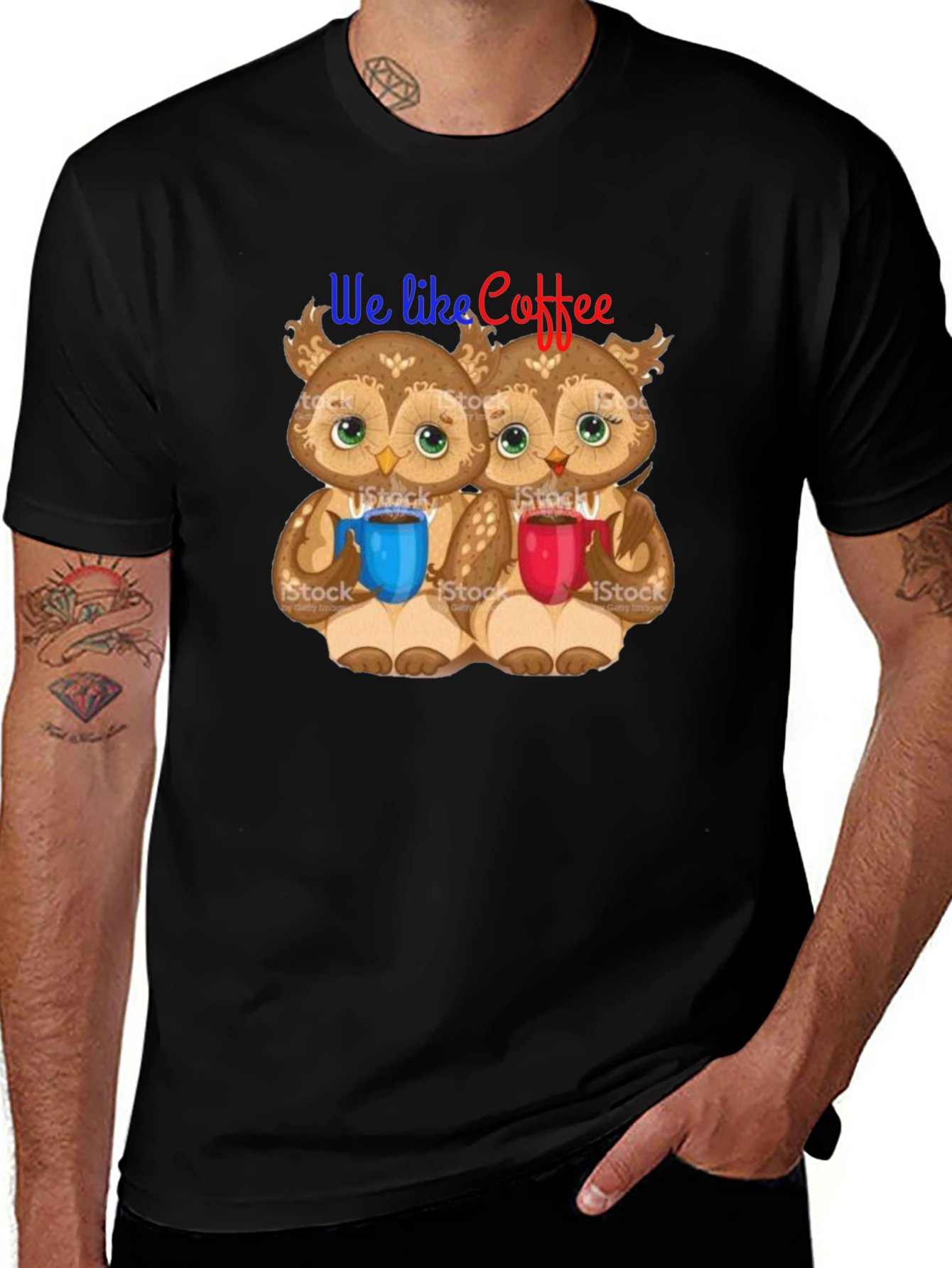 Cute Owls Coffee Lovers Tee