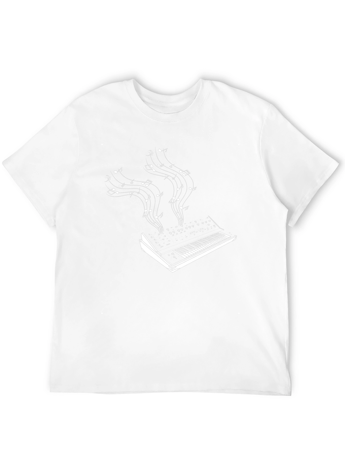 Musical Keyboard Notes T-Shirt