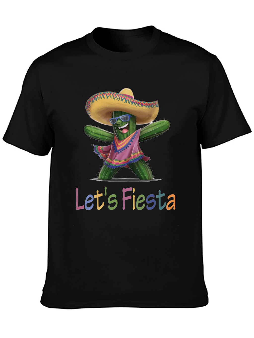 Lets Fiesta Cactus T-Shirt