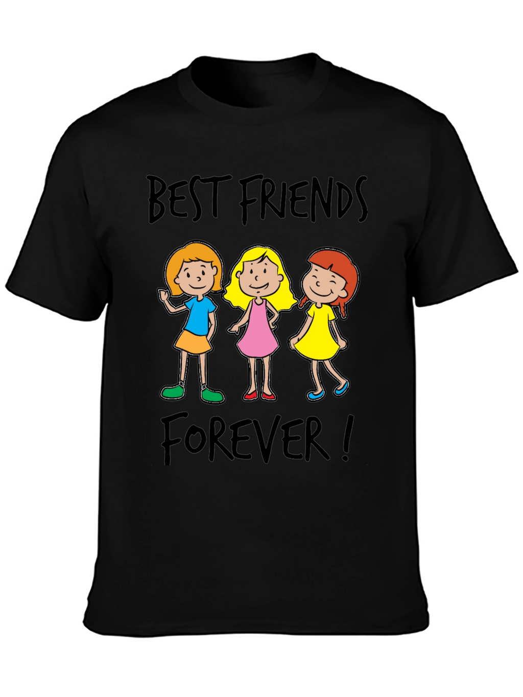 Best Friends Forever Graphic T-Shirt