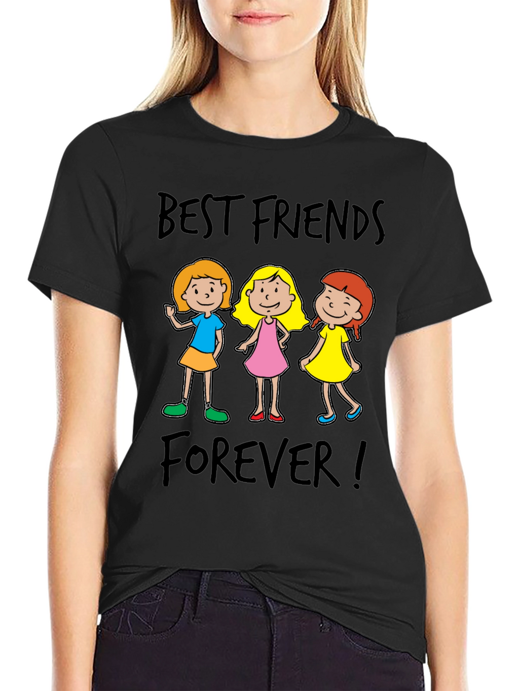 Best Friends Forever Graphic T-Shirt