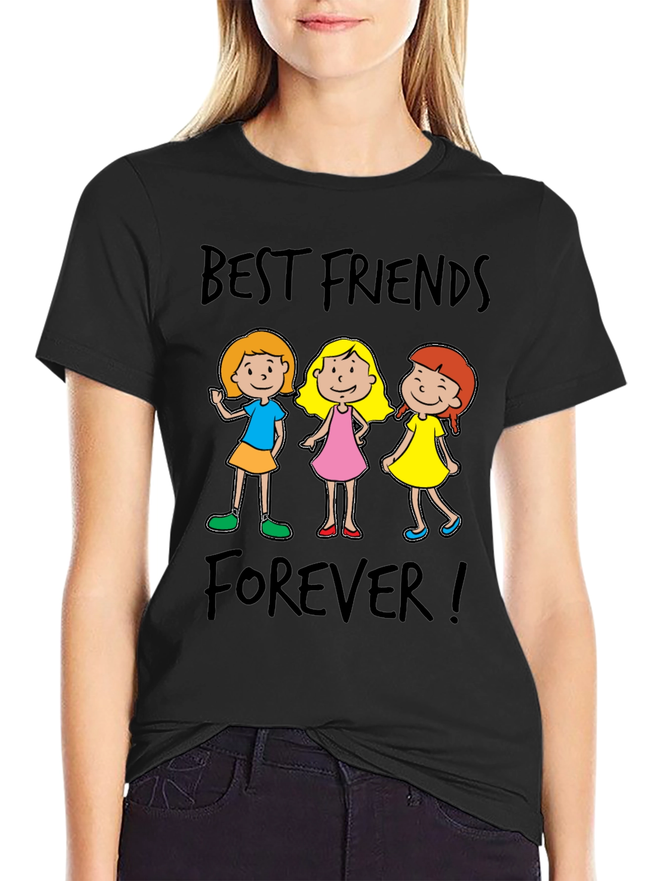 Best Friends Forever Graphic T-Shirt
