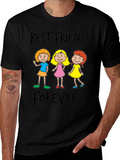 Best Friends Forever Graphic T-Shirt