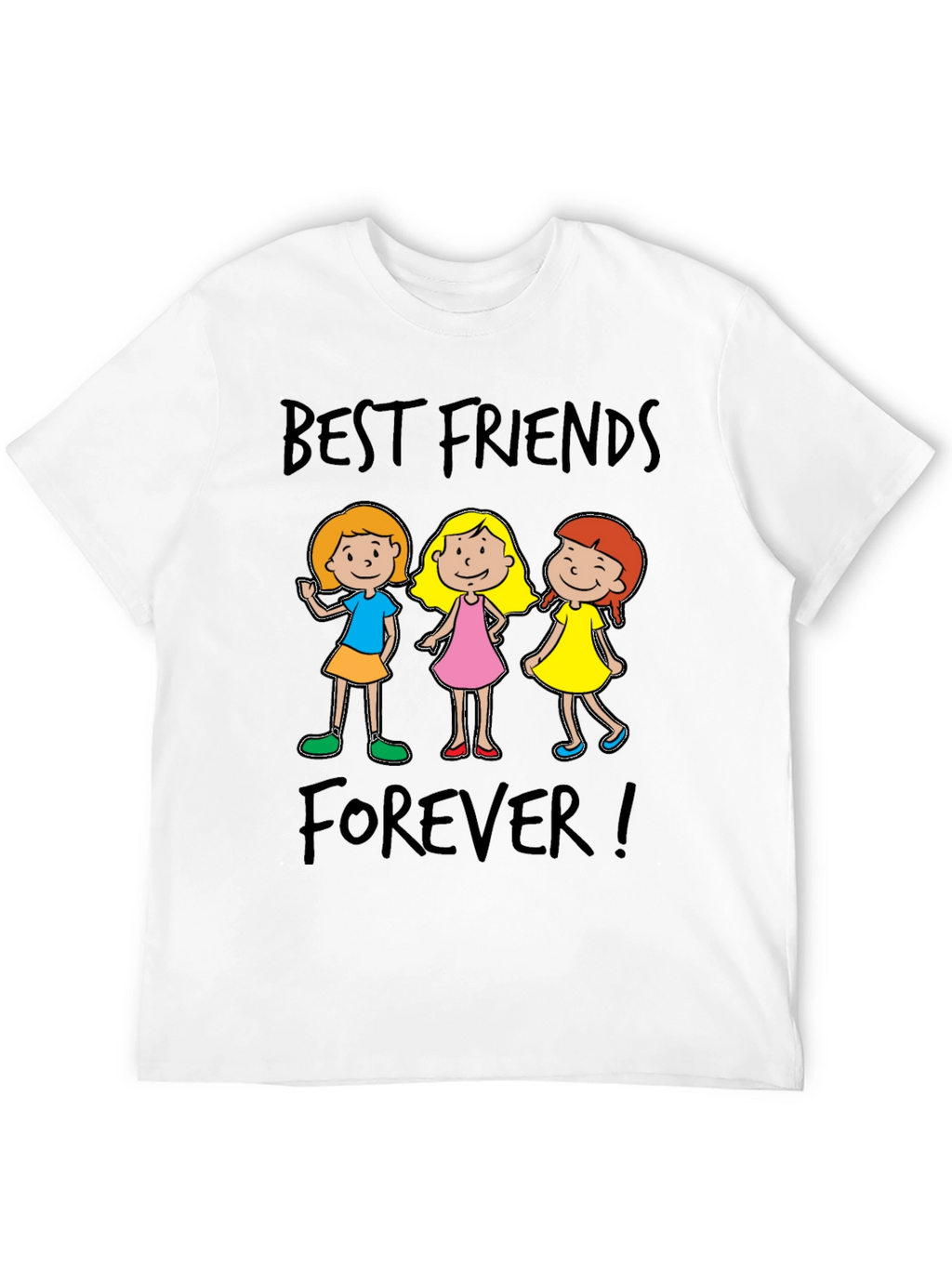 Best Friends Forever Graphic T-Shirt