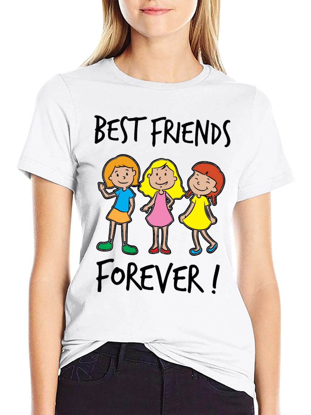 Best Friends Forever Graphic T-Shirt