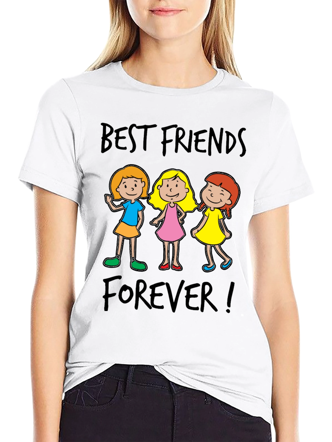 Best Friends Forever Graphic T-Shirt