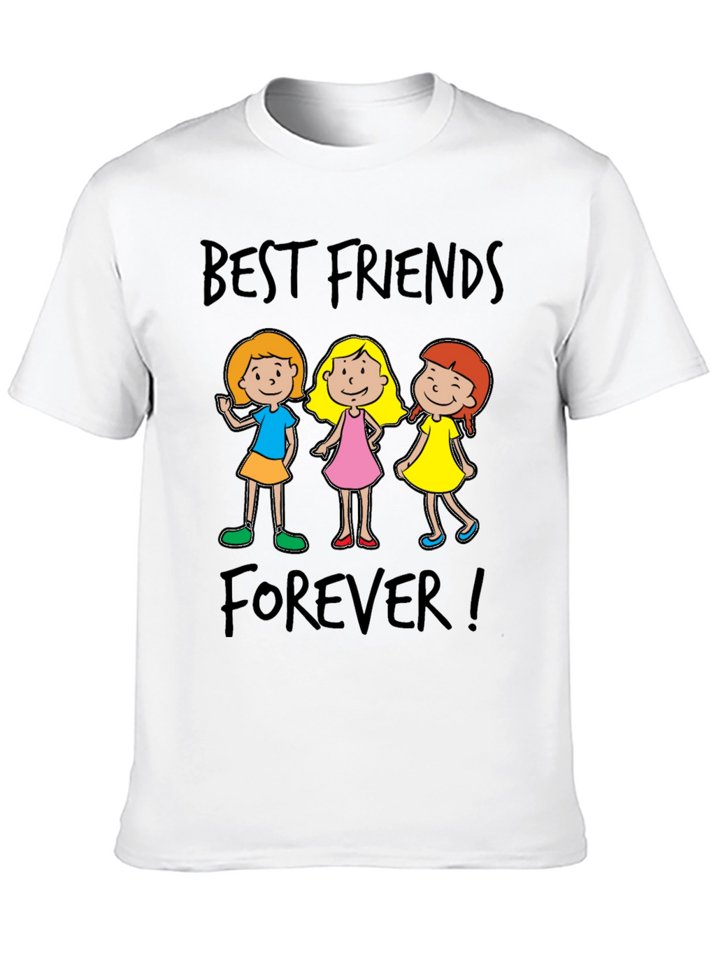 Best Friends Forever Graphic T-Shirt