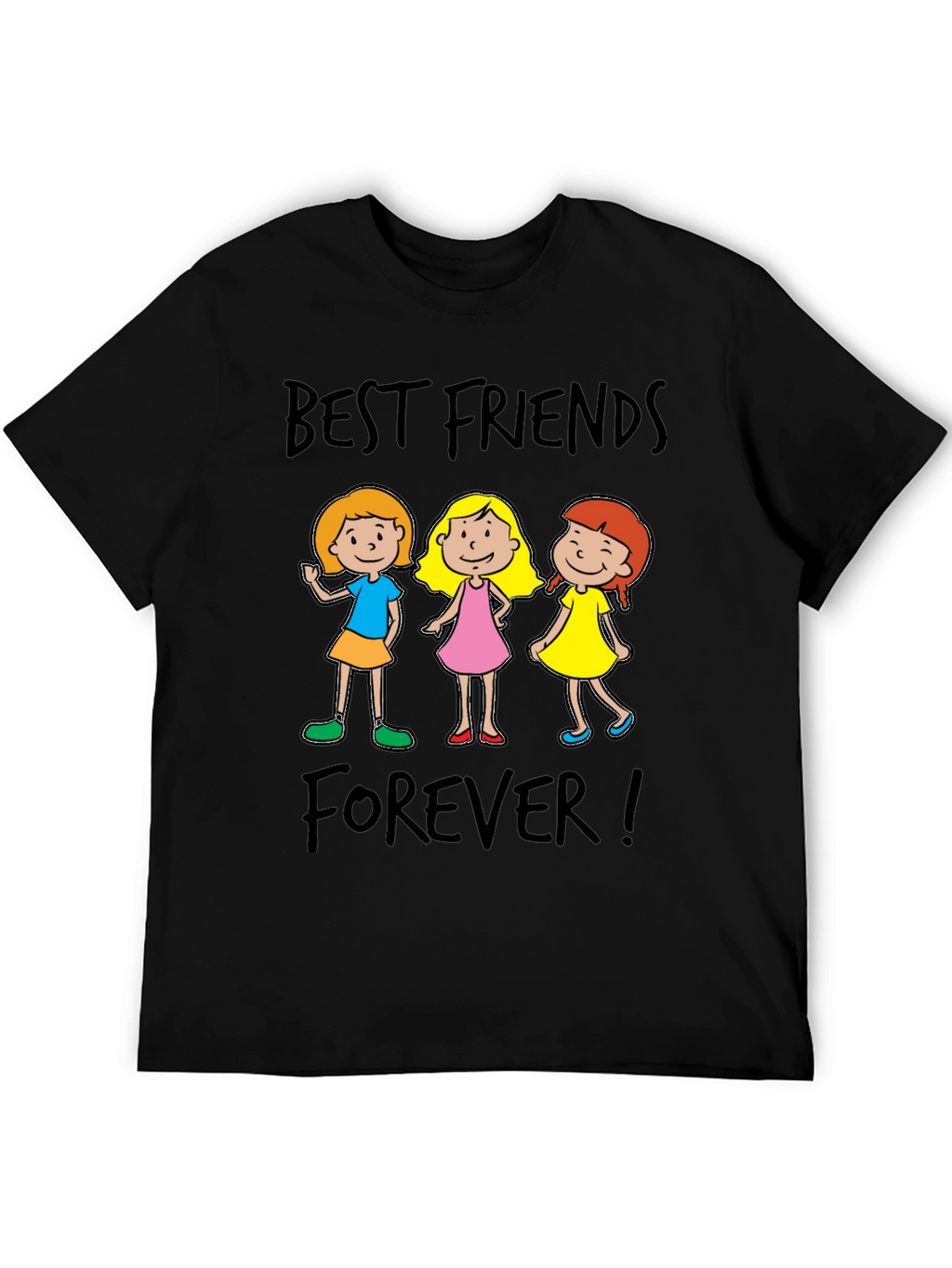 Best Friends Forever Graphic T-Shirt