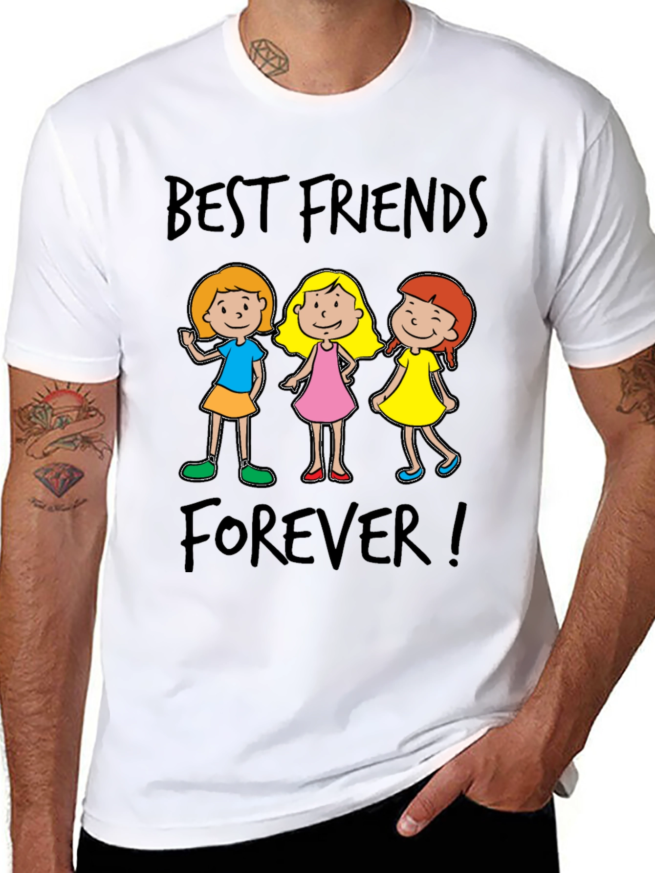Best Friends Forever Graphic T-Shirt