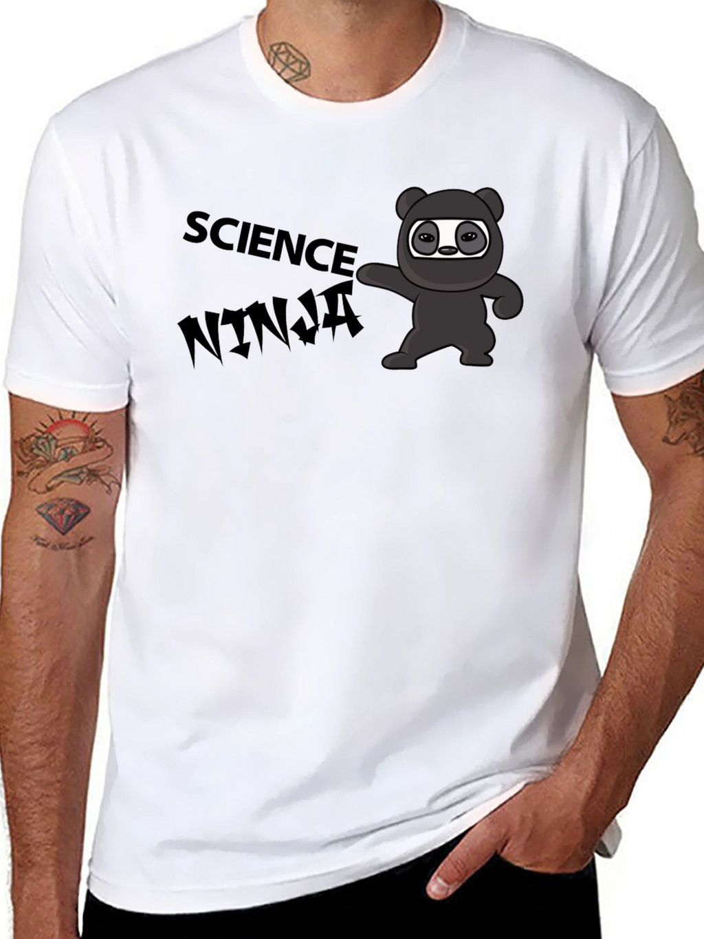 Science Ninja T-Shirt - Funny Science Tee