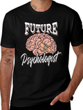 Future Psychologist Brain Graphic Tee