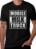 Mobile Milk Truck Graphic Tee