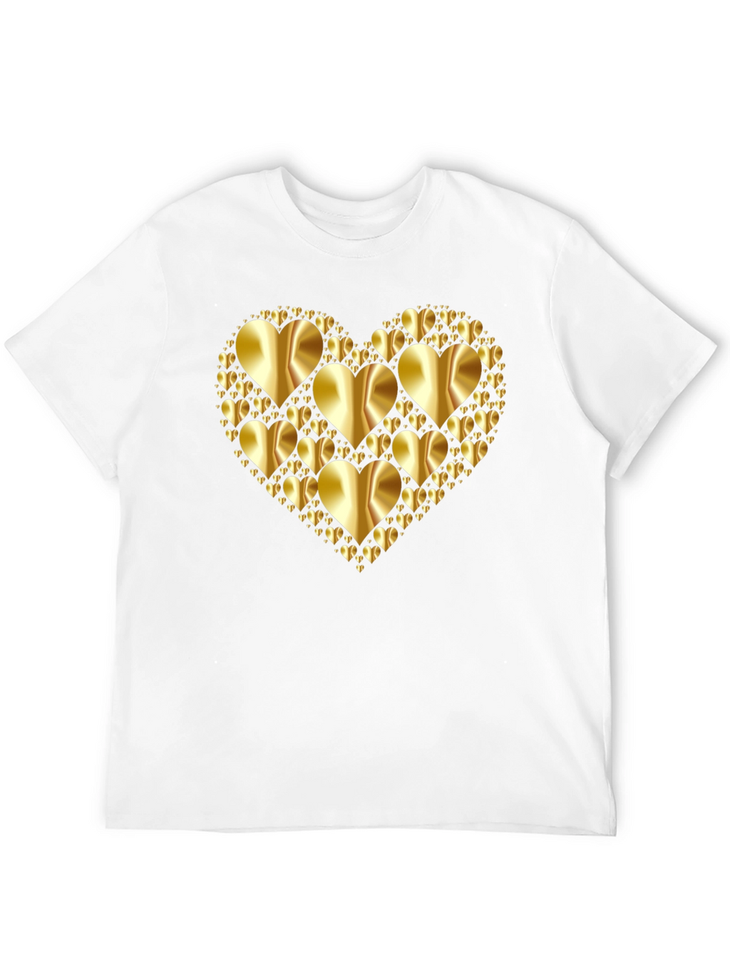 Heart of Gold Graphic Tee - Mens Black T-Shirt