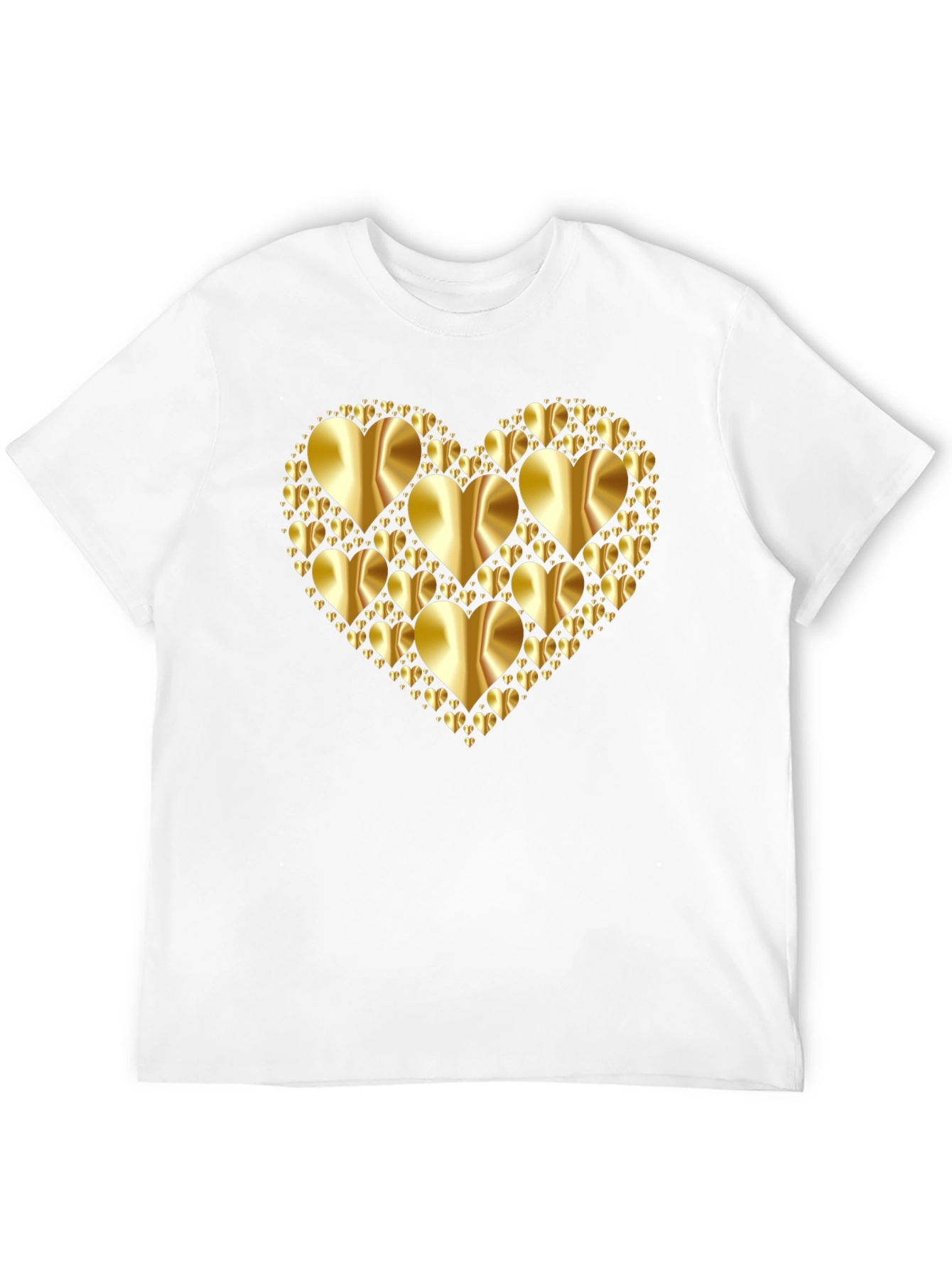 Heart of Gold Graphic Tee - Mens Black T-Shirt