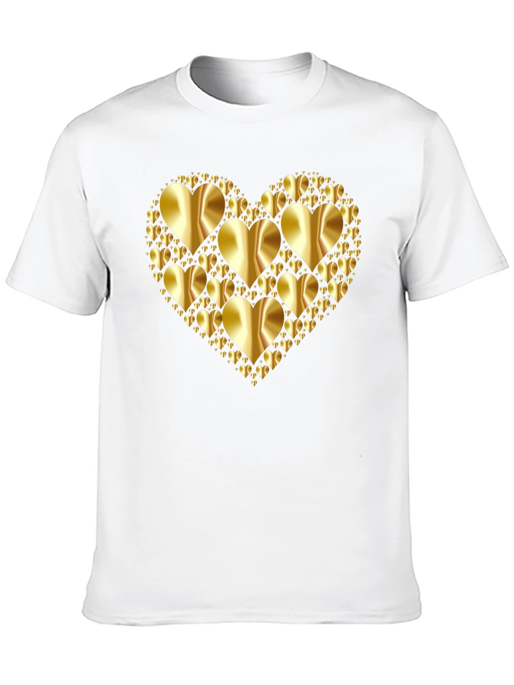 Heart of Gold Graphic Tee - Mens Black T-Shirt