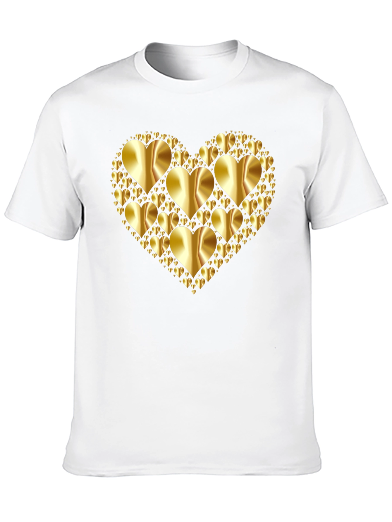 Heart of Gold Graphic Tee - Mens Black T-Shirt