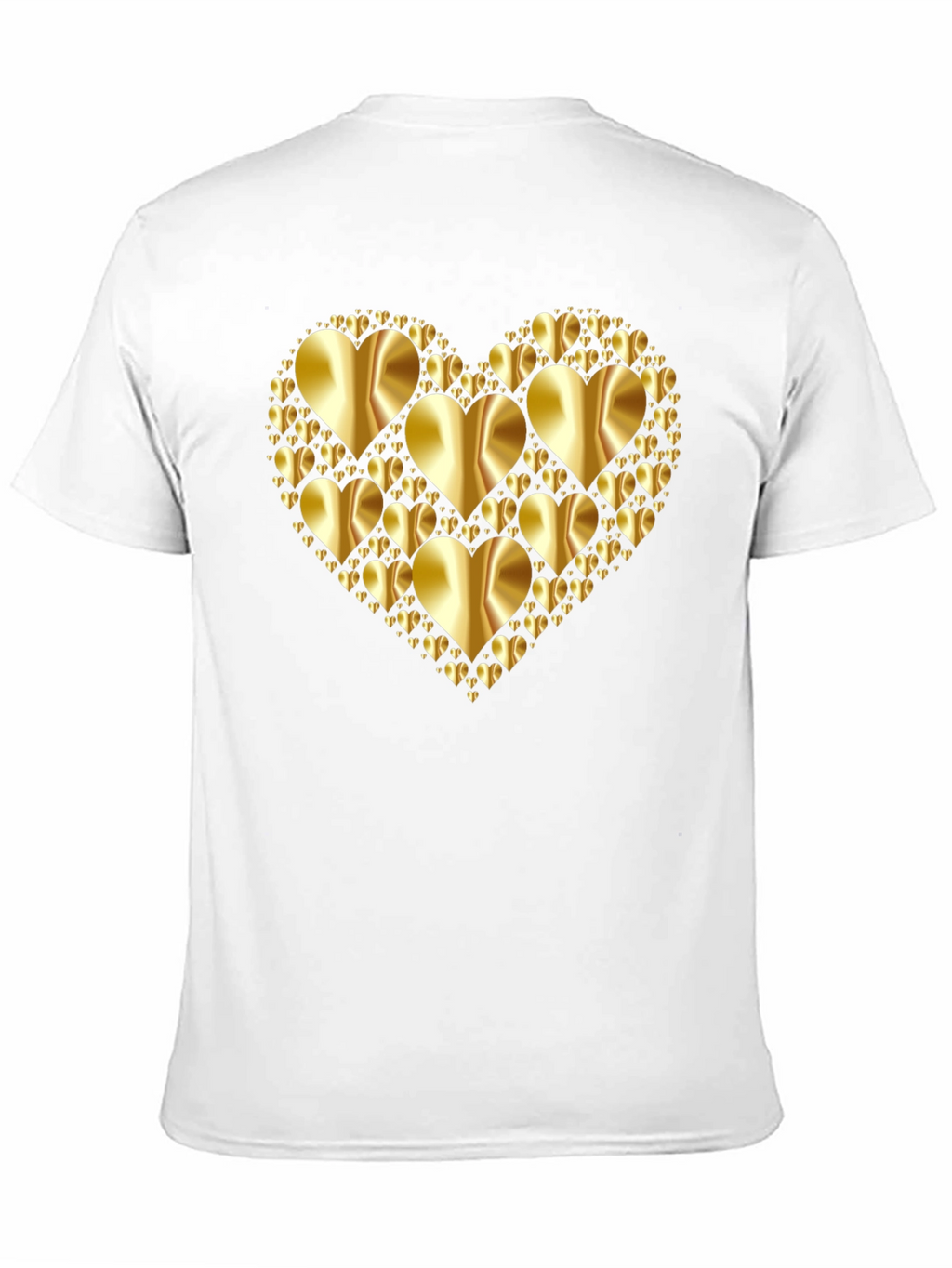 Heart of Gold Graphic Tee - Mens Black T-Shirt