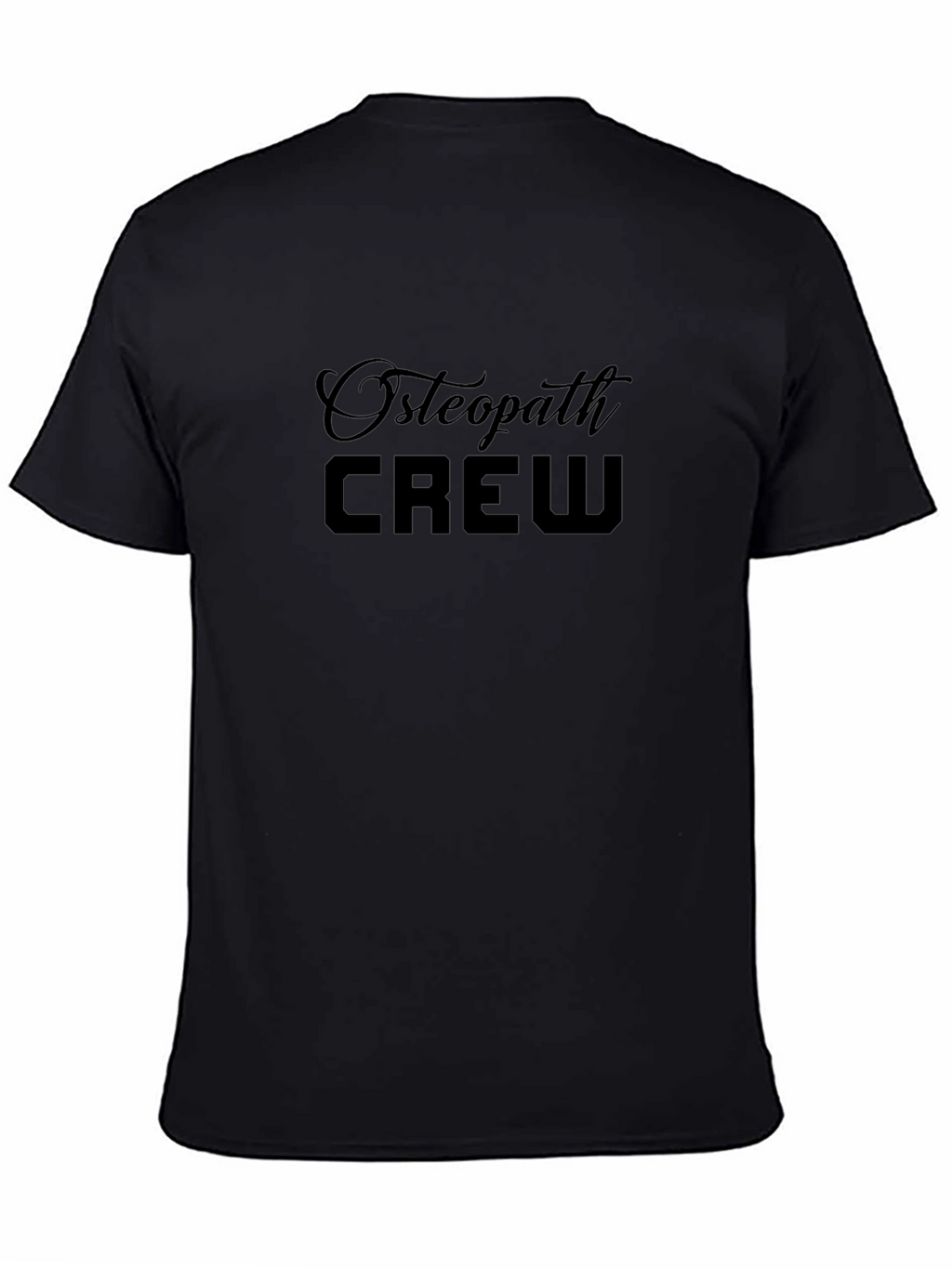 Osteopath Crew Black T-Shirt