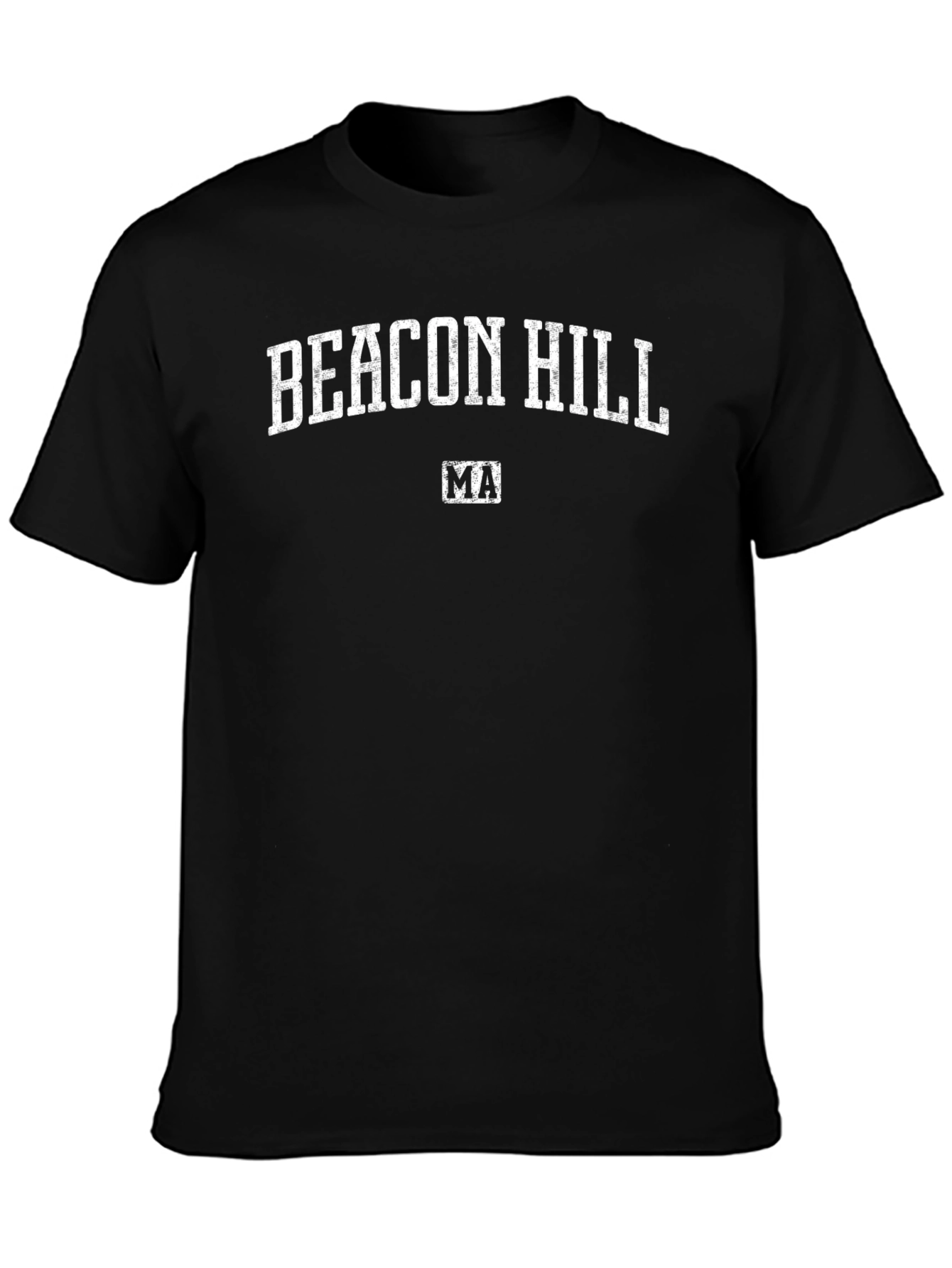 Beacon Hill MA T-Shirt - Classic Design