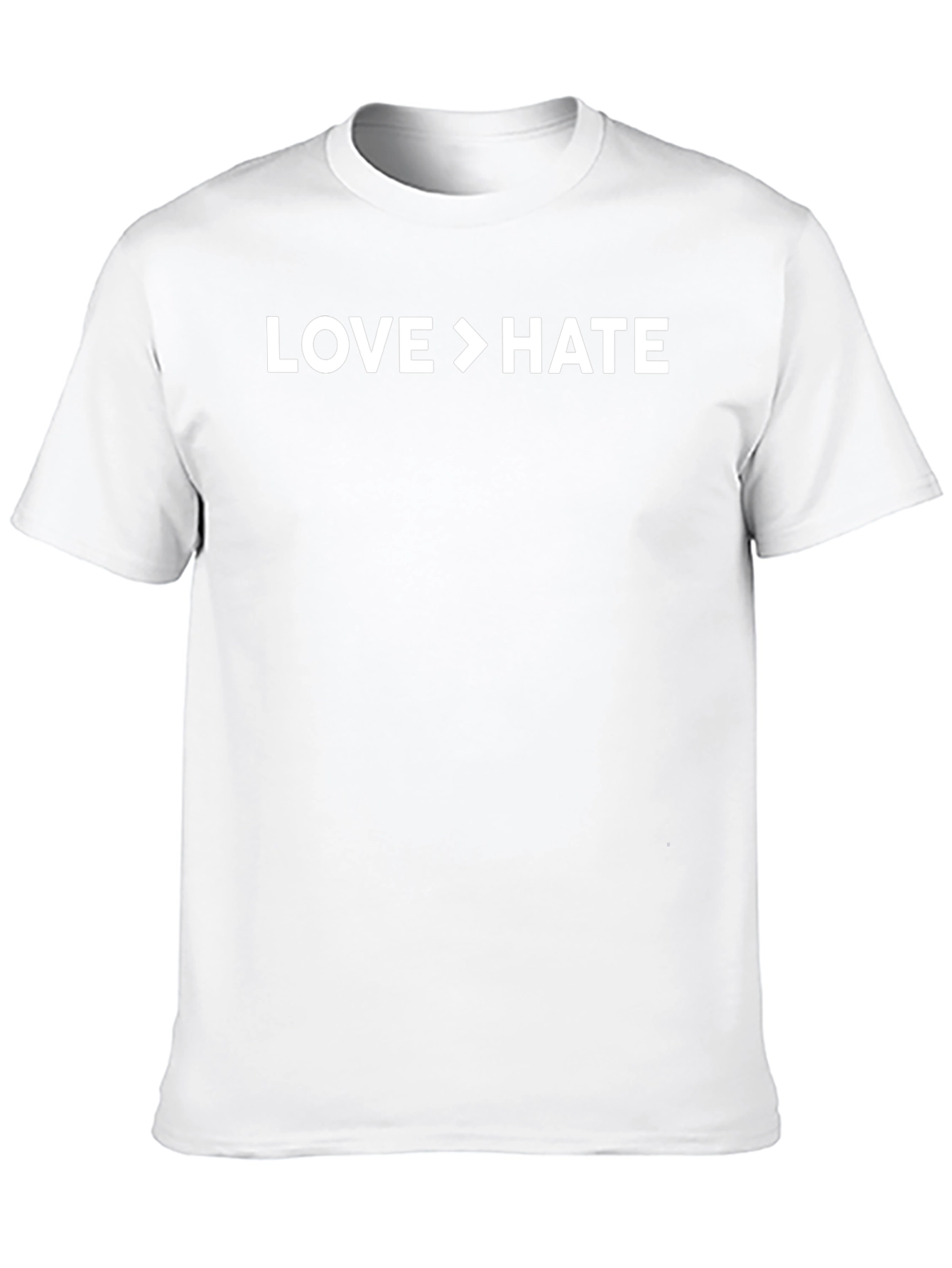Love > Hate Graphic Tee - Mens