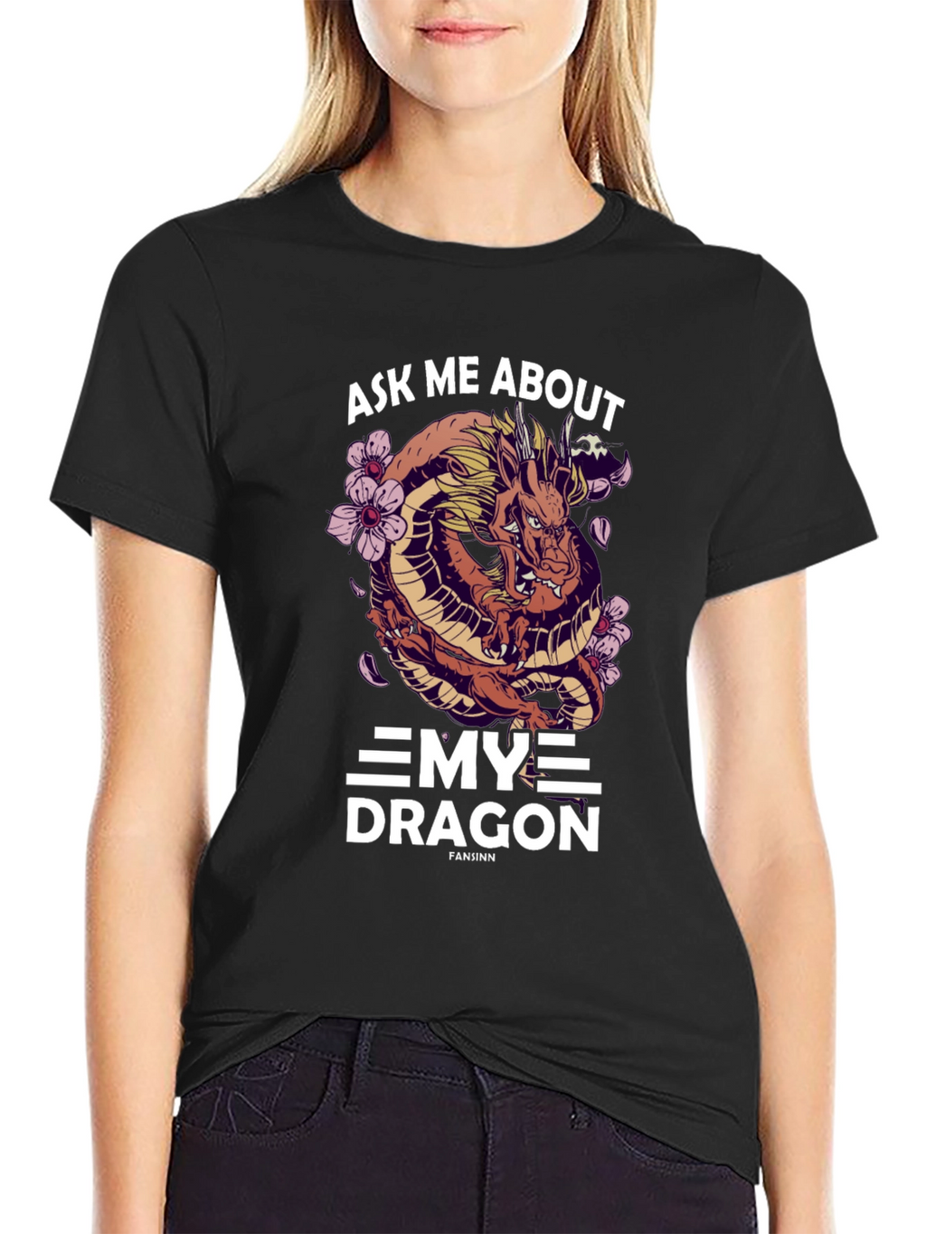 Ask Me About My Dragon T-Shirt