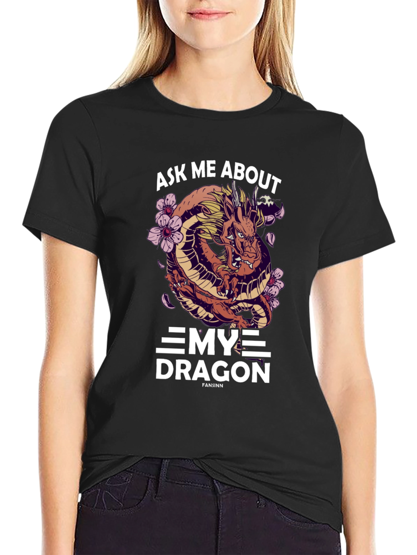 Ask Me About My Dragon T-Shirt