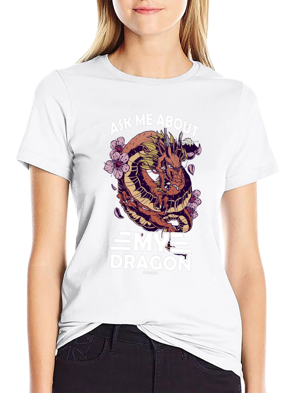 Ask Me About My Dragon T-Shirt