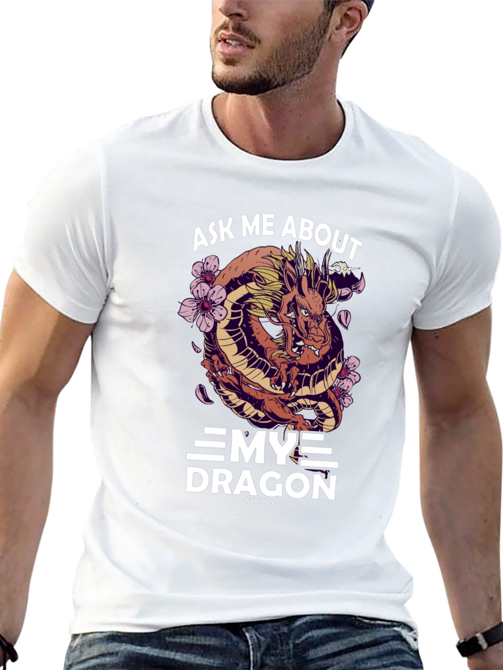 Ask Me About My Dragon T-Shirt