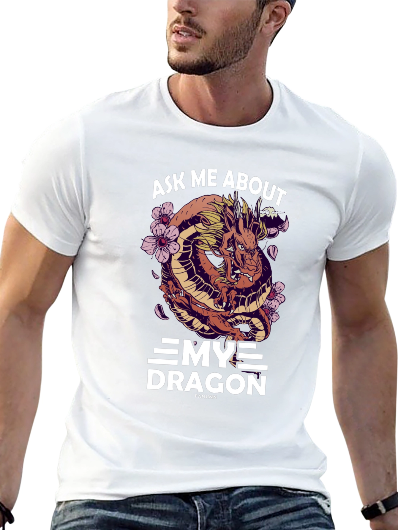 Ask Me About My Dragon T-Shirt
