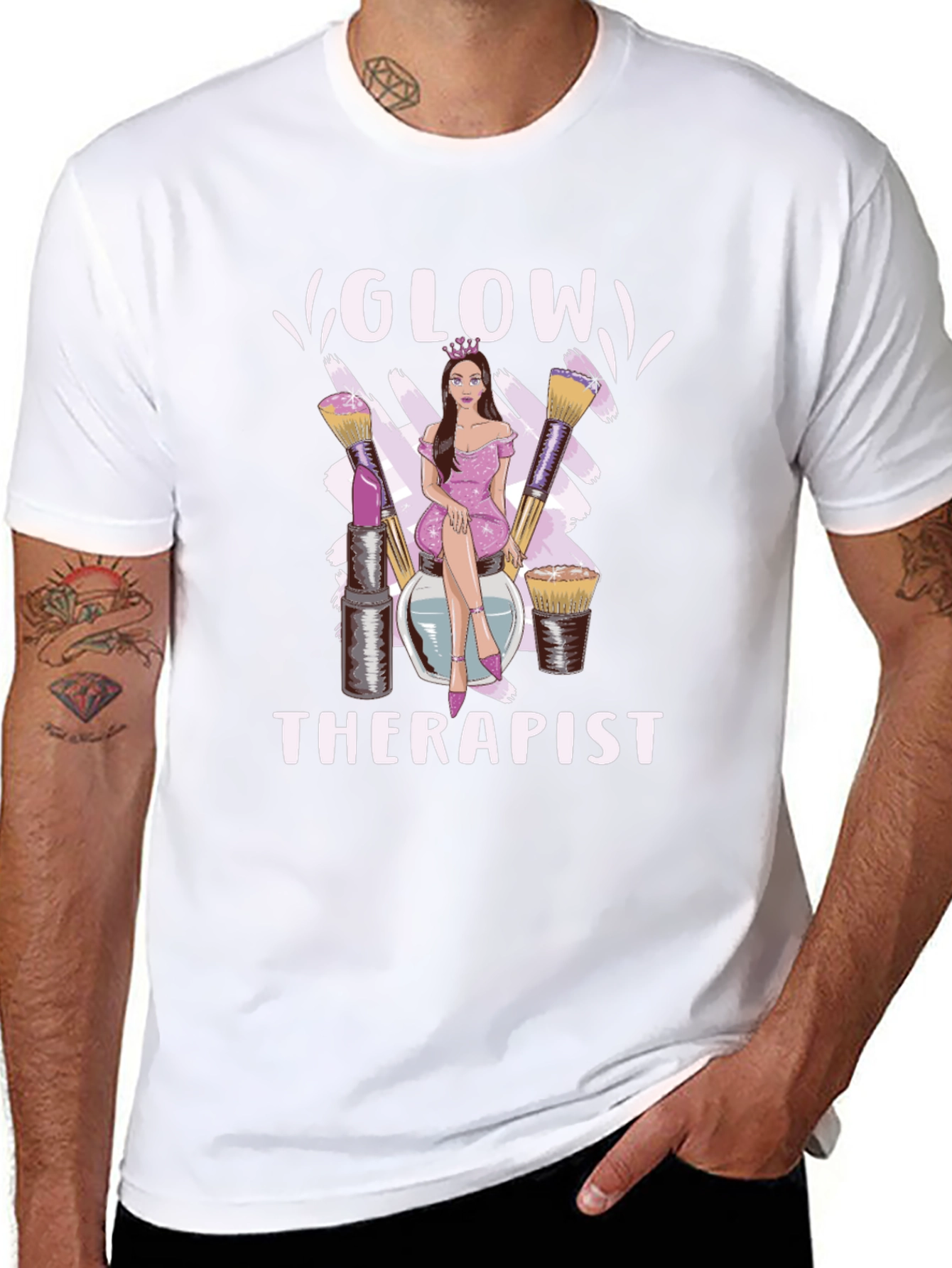 Glow Therapist T-Shirt - Beauty & Self-Care Tee