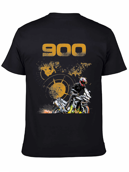 900 Motorcycle Graphic T-Shirt