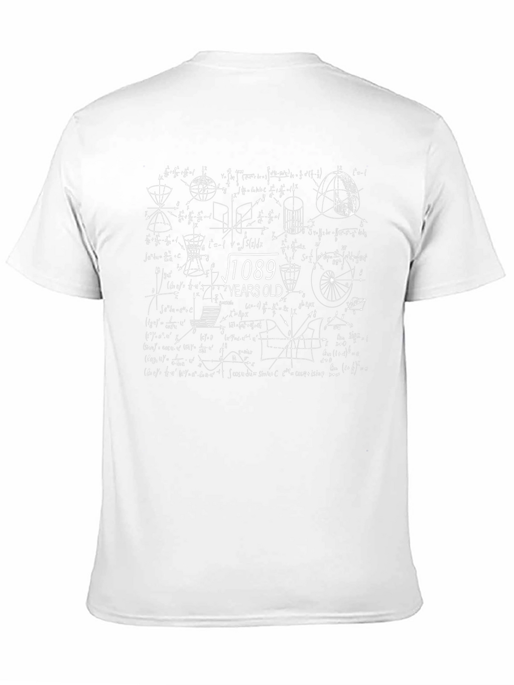 Funny Math Equation T-Shirt - √1089 YEARS OLD