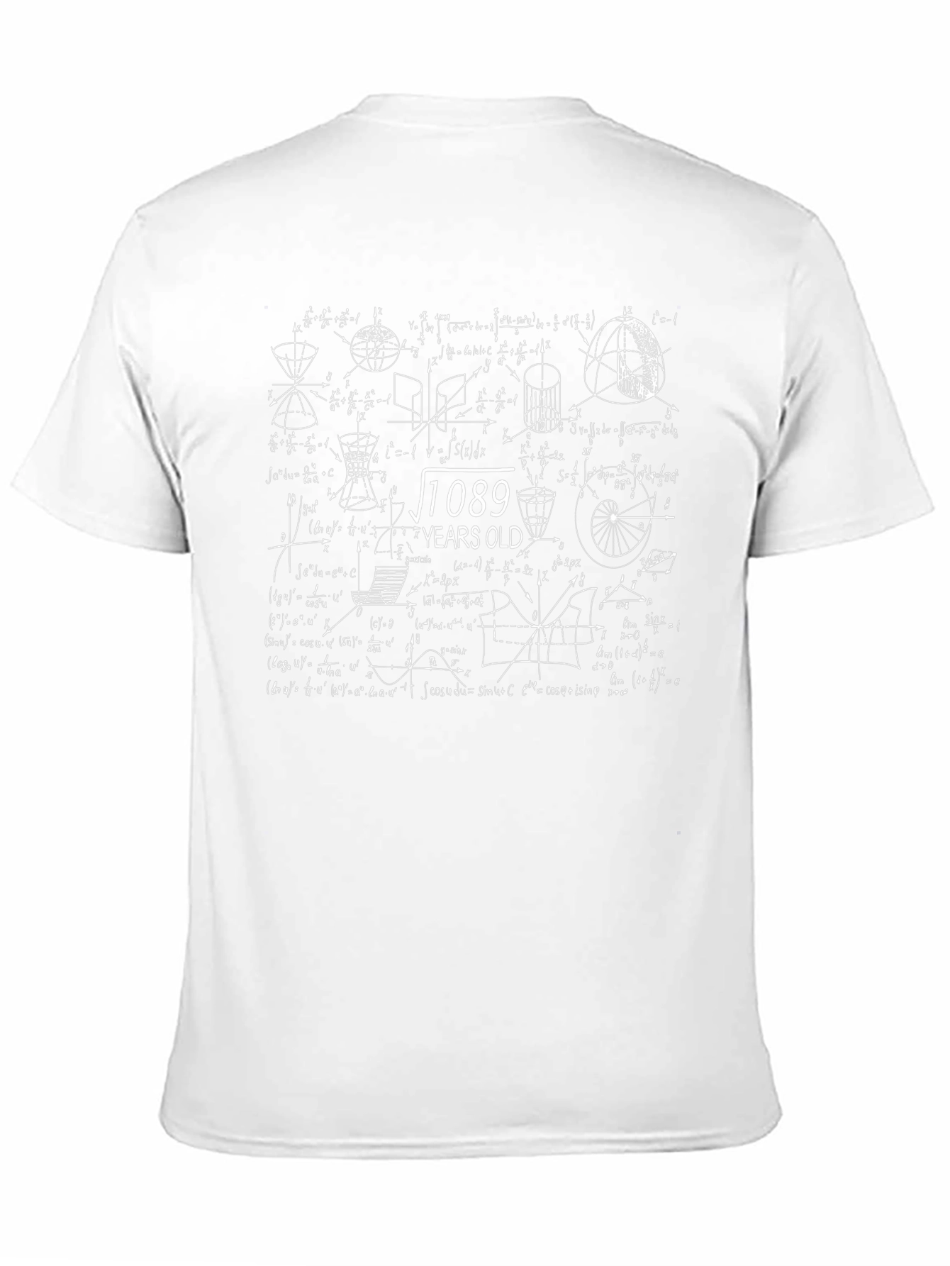 Funny Math Equation T-Shirt - √1089 YEARS OLD
