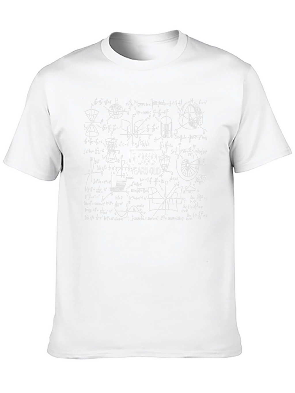 Funny Math Equation T-Shirt - √1089 YEARS OLD