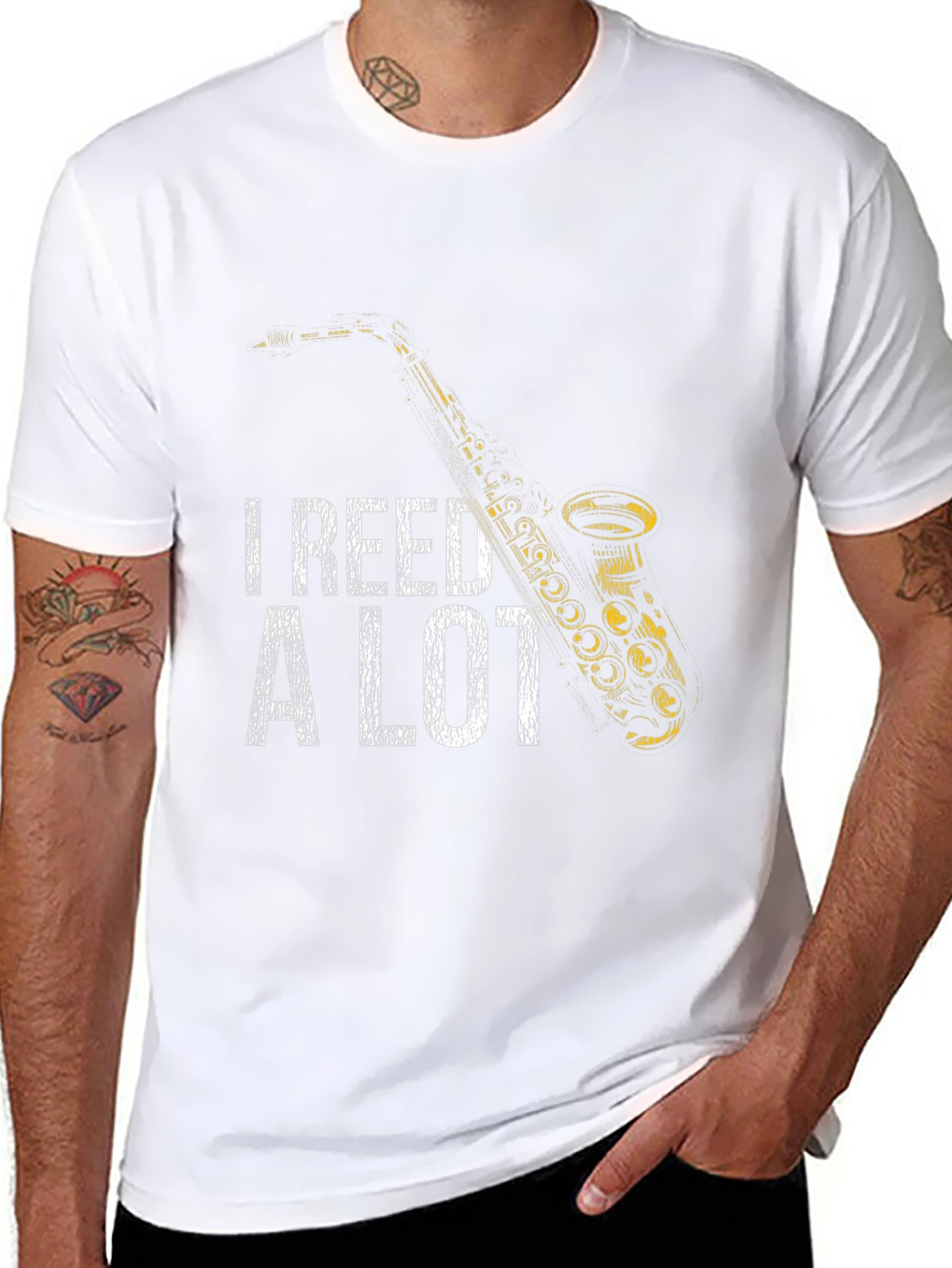 I Reed A Lot Saxophone T-Shirt