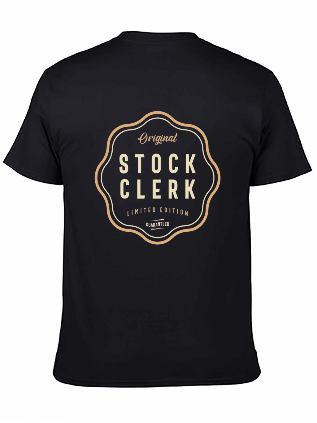 Original Stock Clerk Limited Edition Black T-Shirt