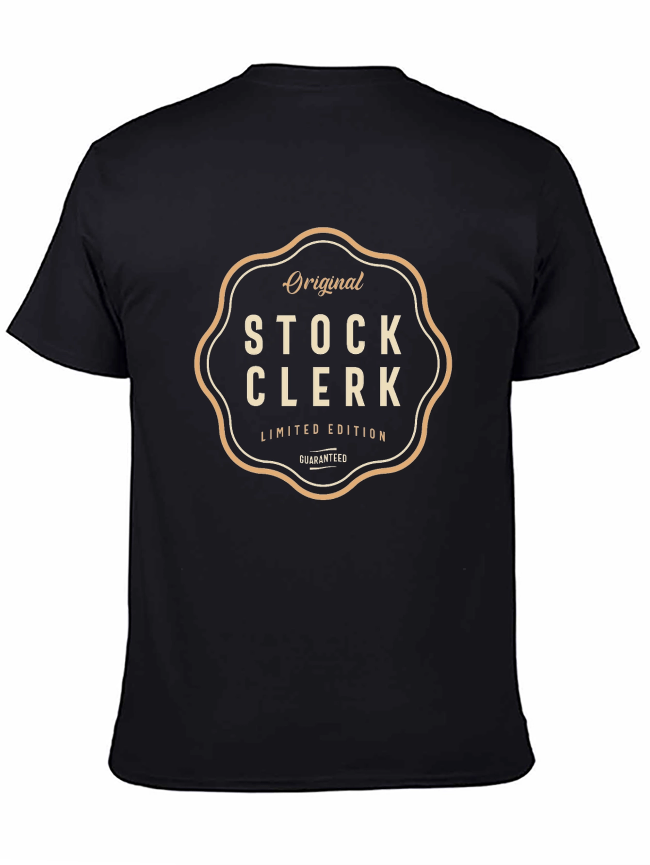 Original Stock Clerk Limited Edition Black T-Shirt