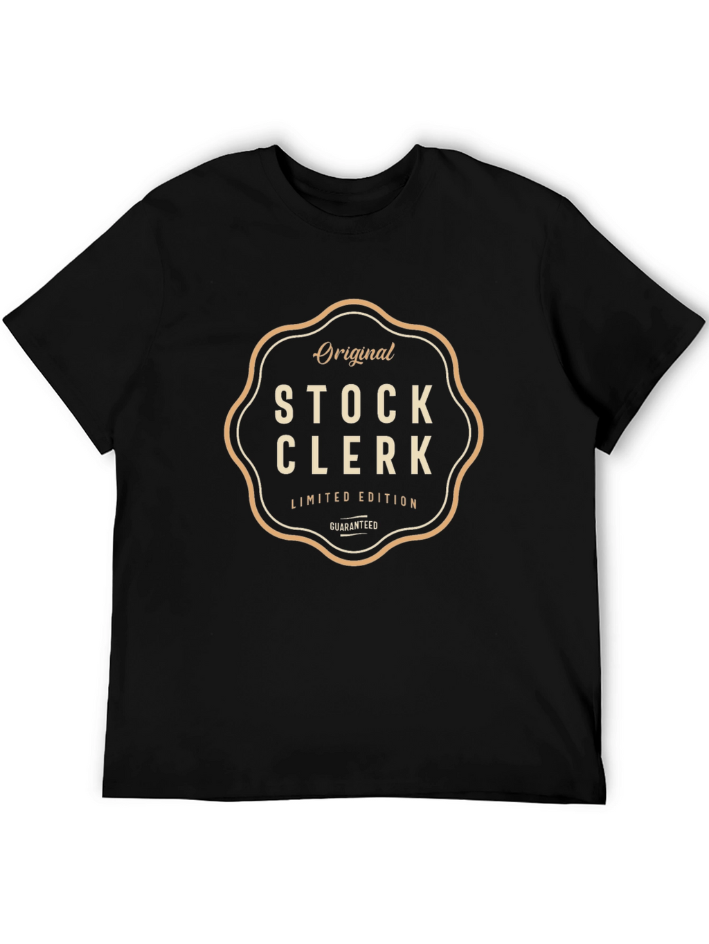Original Stock Clerk Limited Edition Black T-Shirt