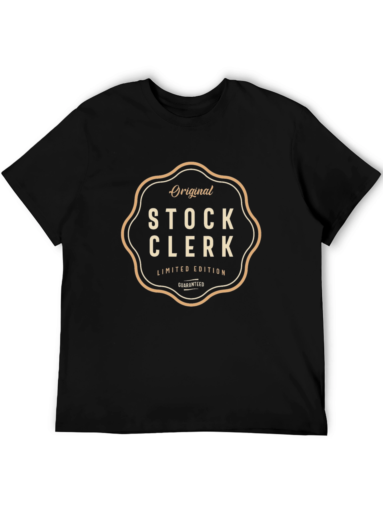 Original Stock Clerk Limited Edition Black T-Shirt