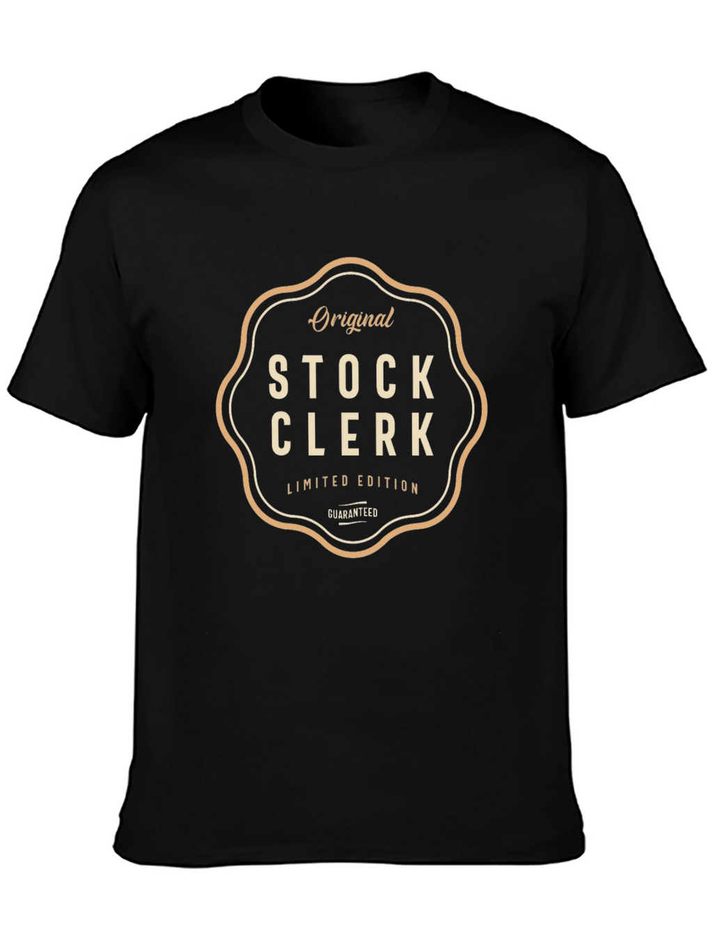 Original Stock Clerk Limited Edition Black T-Shirt