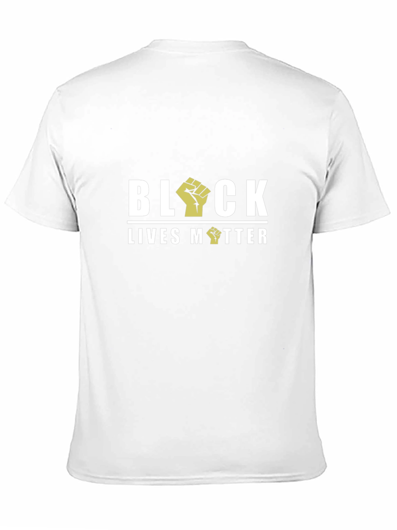 Black Lives Matter Graphic Tee - Mens Black T-Shirt
