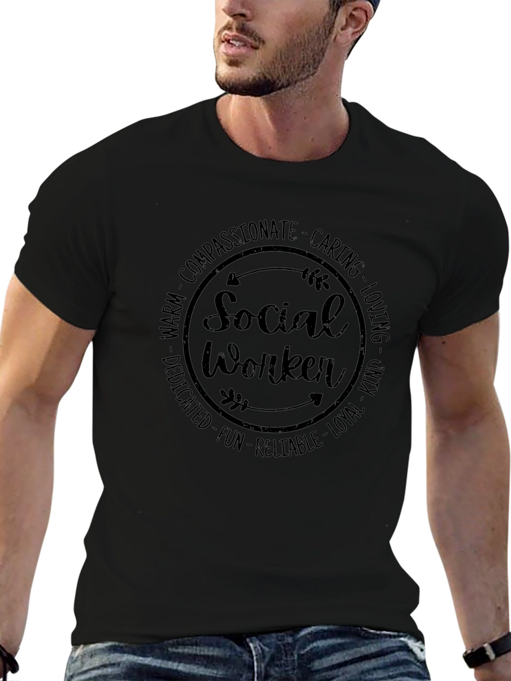 Social Worker Compassionate Caring T-Shirt
