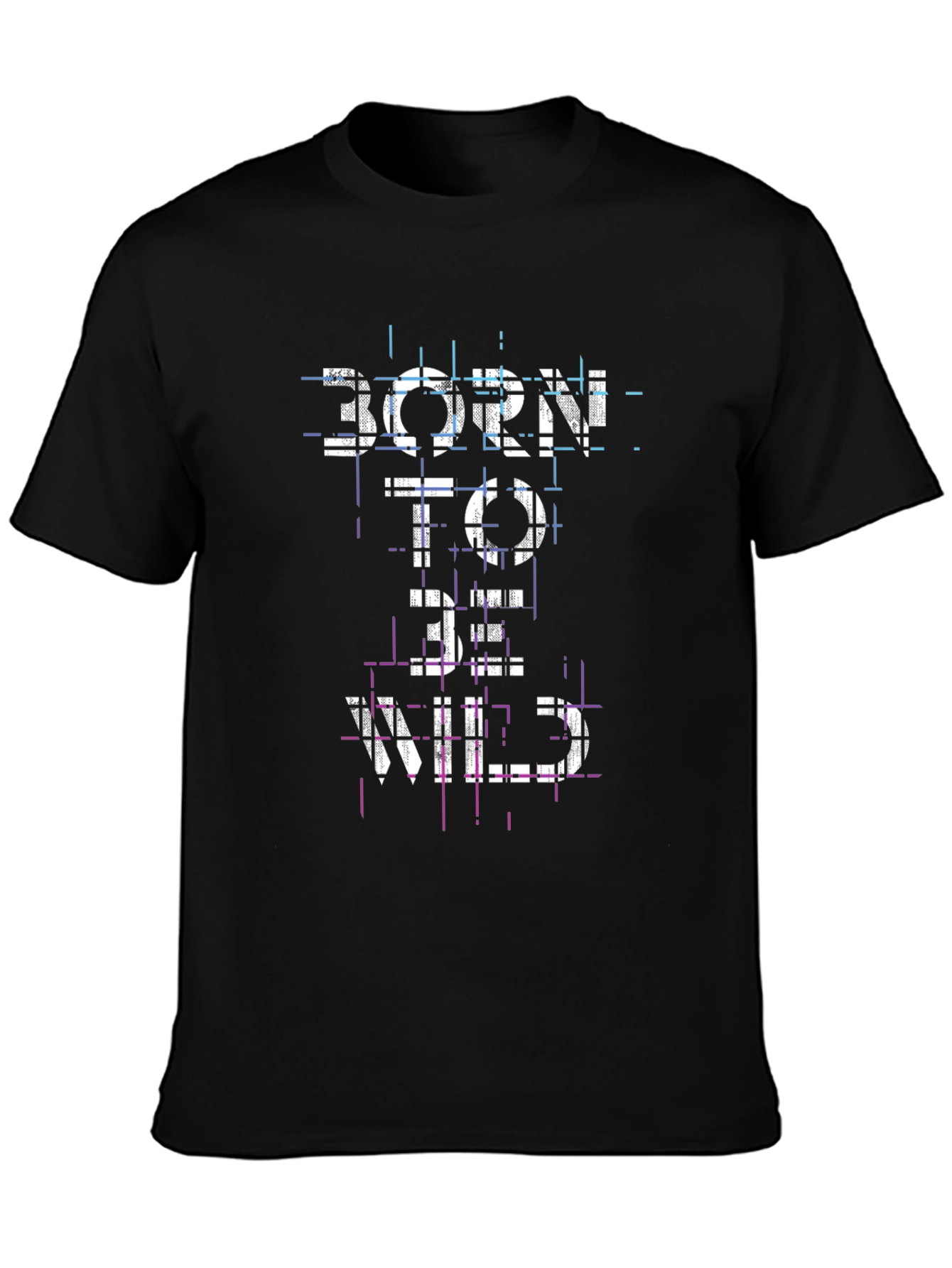 Born to Be Wild Black Graphic Tee