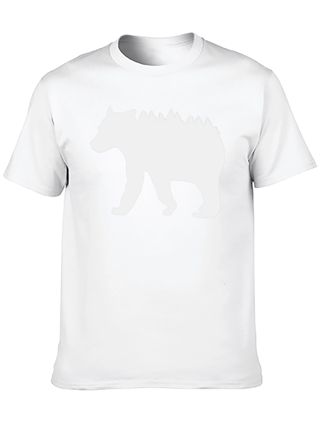Nature Bear T-Shirt - Black