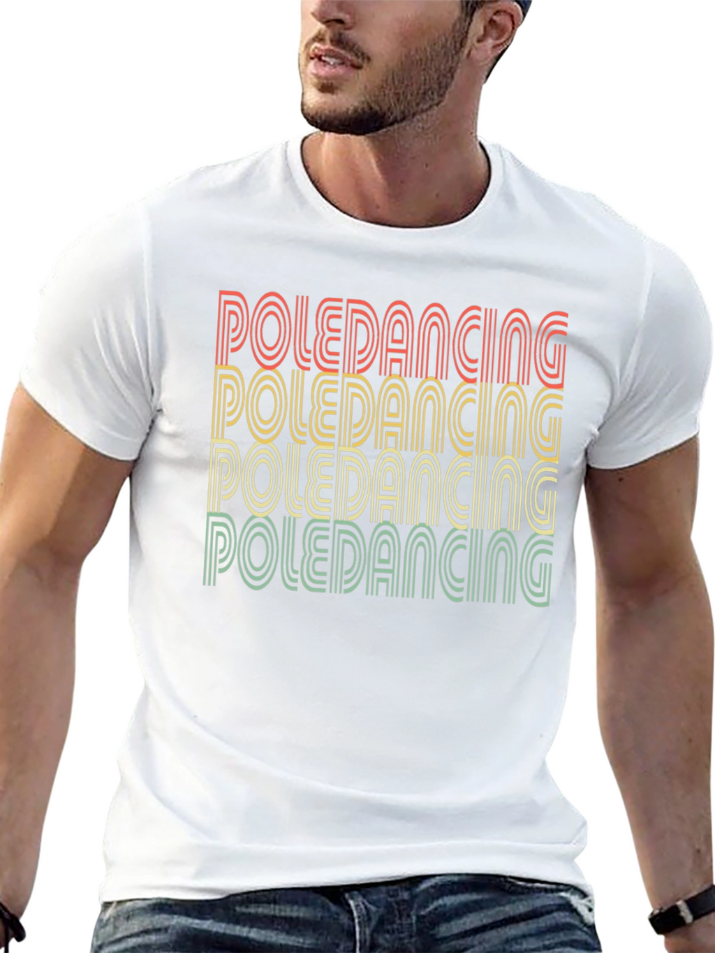 Retro Poledancing T-Shirt - Comfortable Everyday Wear