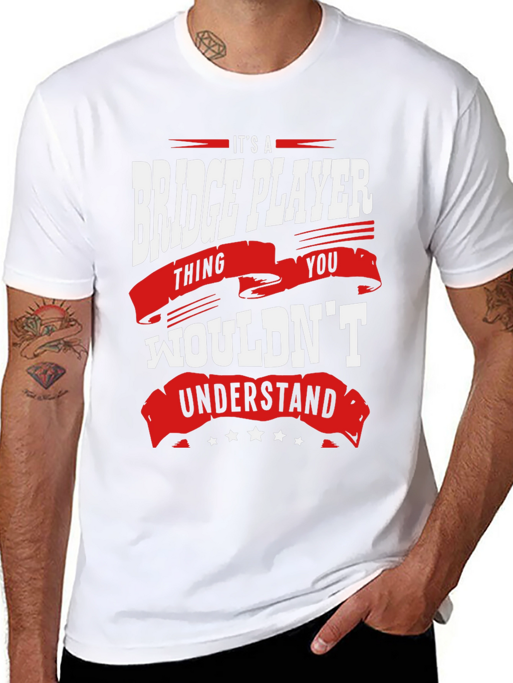 Bridge Player T-Shirt: Its a Thing You Wouldnt Understand